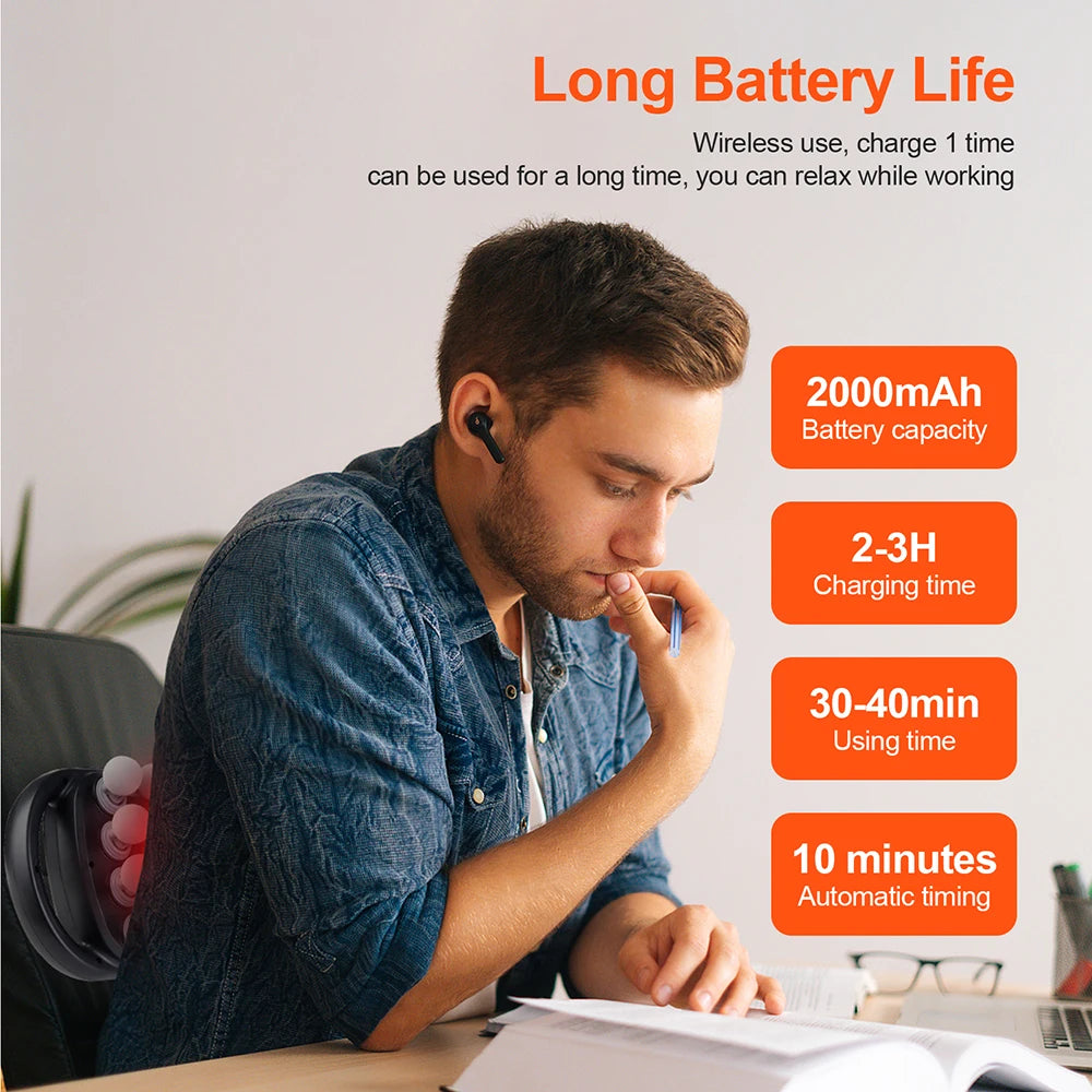 16-Head WaveX™ Body Massage Gun