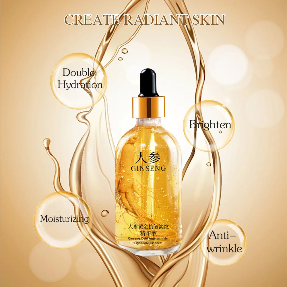 WaveX™ 24K Glow Elixir – Gold & Ginseng Radiance Serum