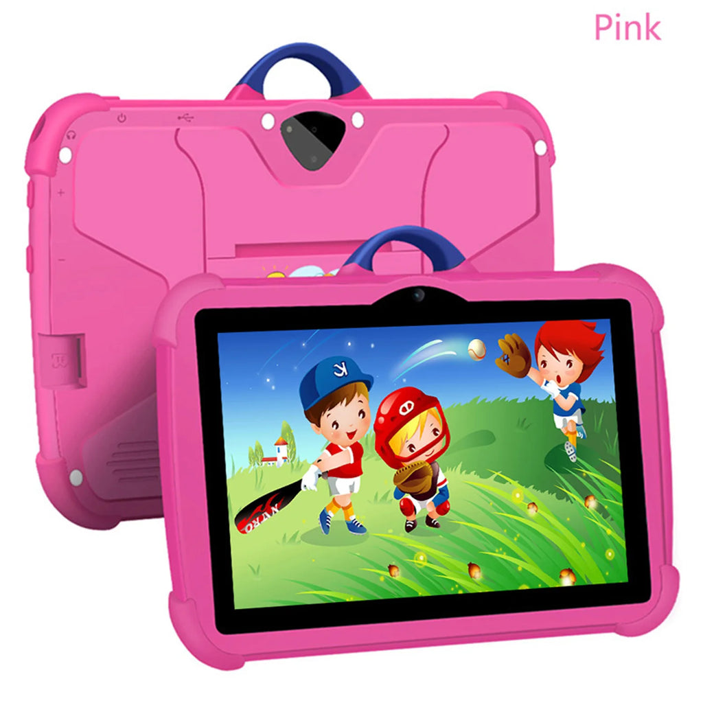 New WaveX™ Cartoon Pattern Kids 7 Inch Android Learning Education Games Tablets