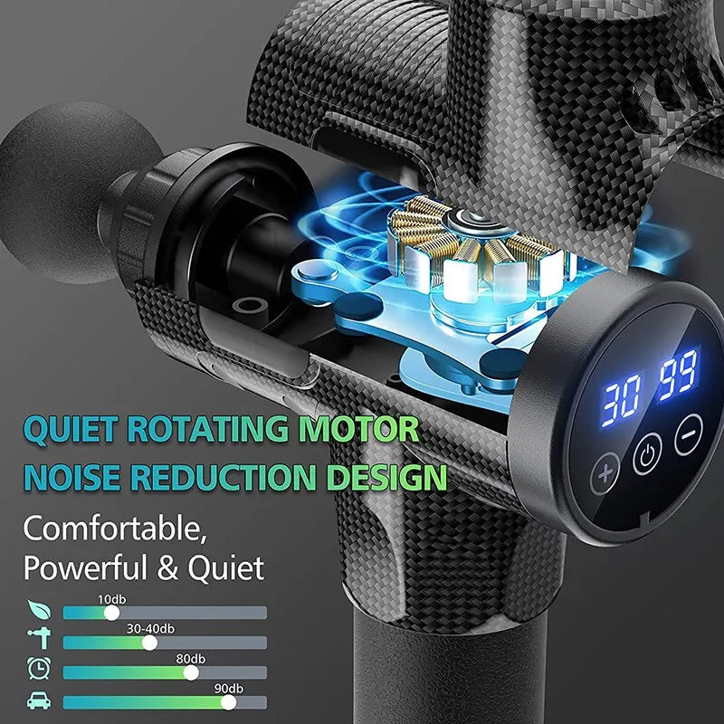 WaveX™ 30-Level Deep Muscle Massage Gun