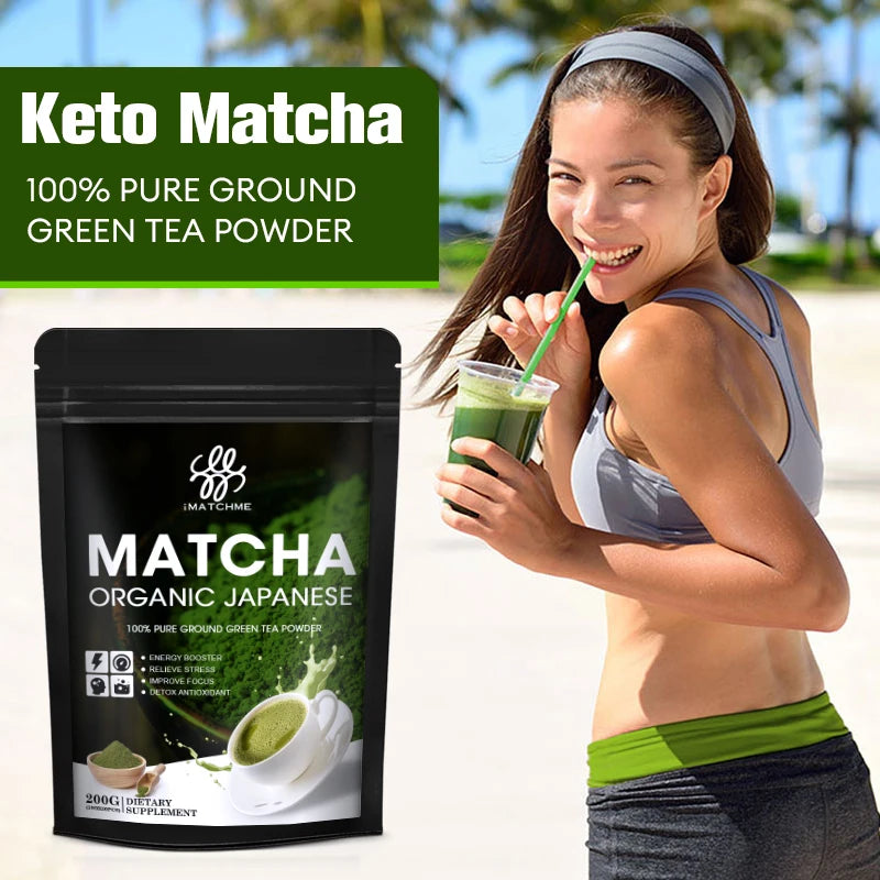 WaveX™ Organic Japanese Matcha – Ceremonial Grade Superfood Tea