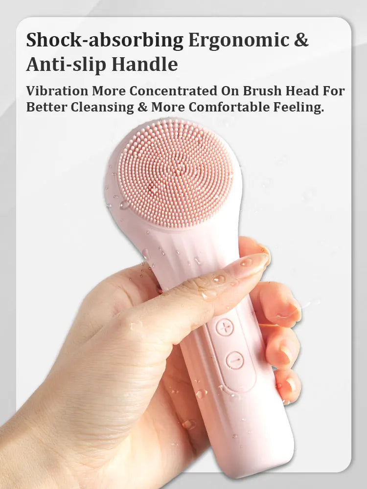 WaveX™ Sonic Waterproof Facial Cleansing Brush