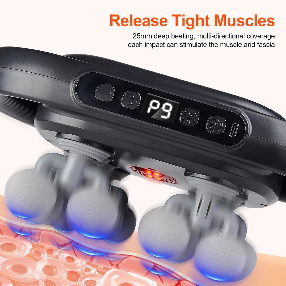 16-Head WaveX™ Body Massage Gun