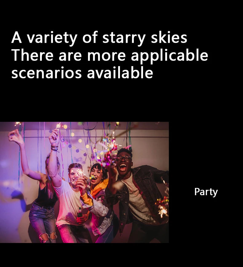 WaveX™ Astronaut LED Star Projector Night Light