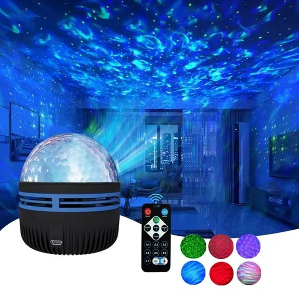 WaveX™ USB Galaxy Projector Aurora