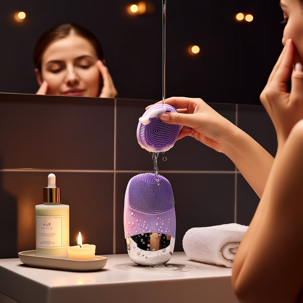 WaveX™ Electric Face Cleansing Brush
