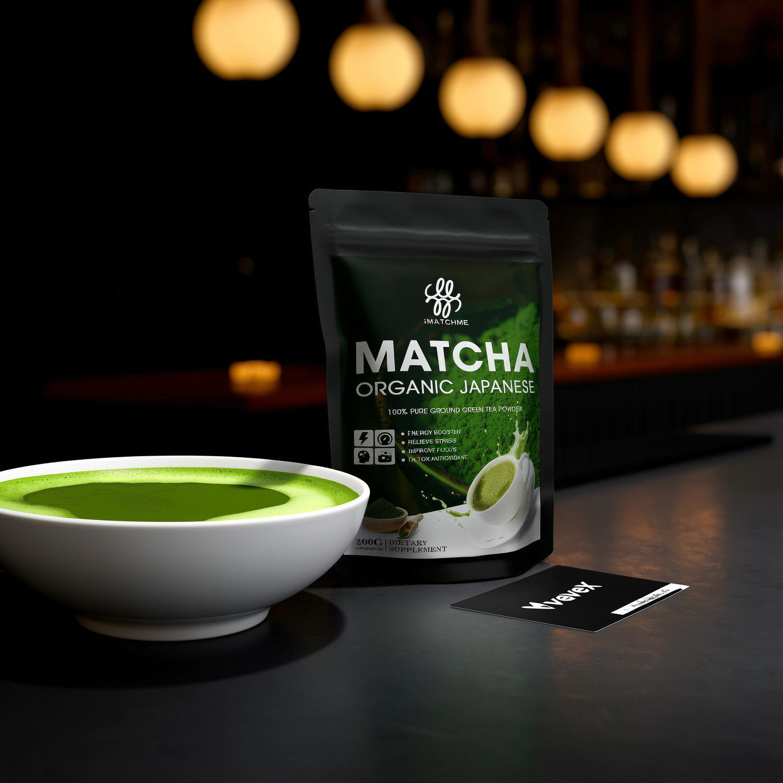 WaveX™ Organic Japanese Matcha – Ceremonial Grade Superfood Tea