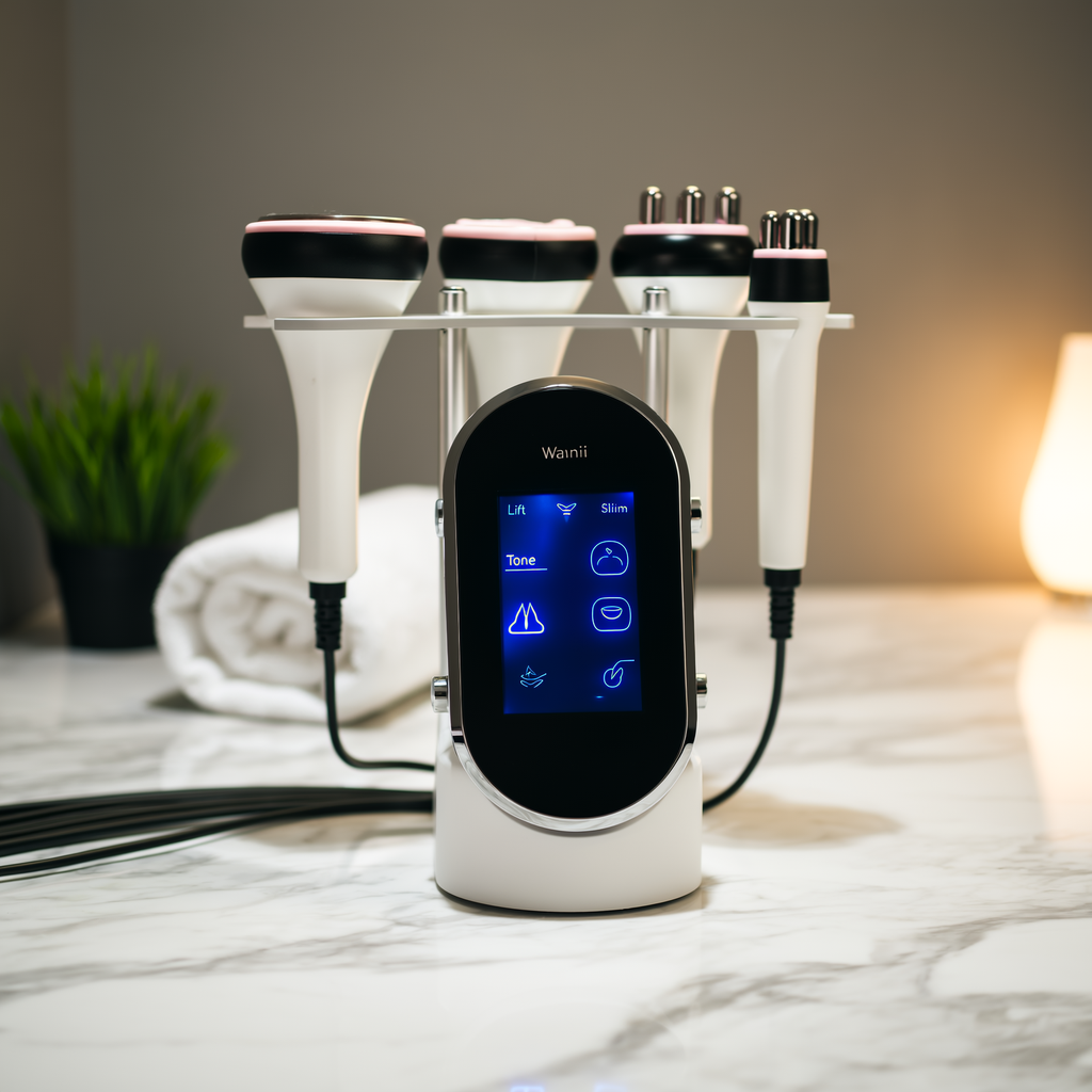 WaveX™ 4 in 1 Facial Care, Slimming Ultrasonic, and Machine Skin Tightening Lifting Device