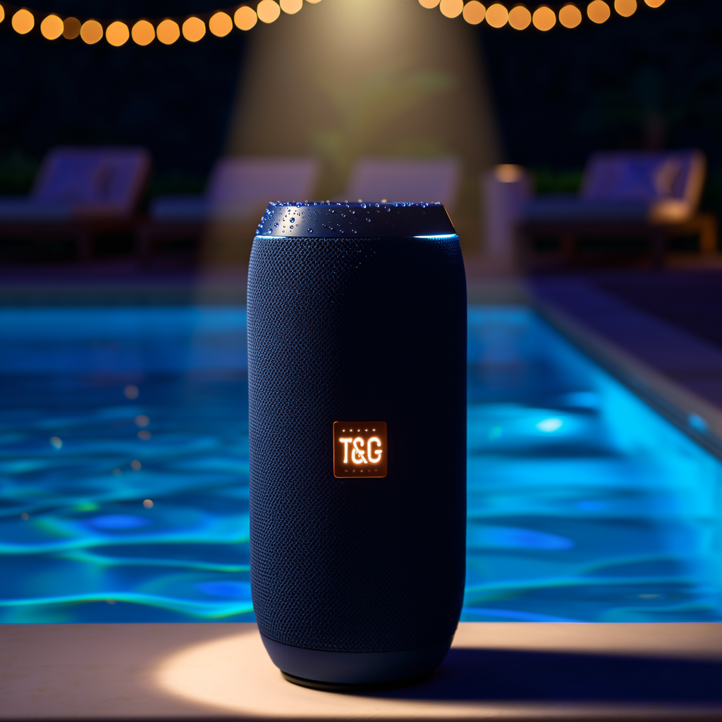 WaveX™ SplashBeat Waterproof Bluetooth Speaker