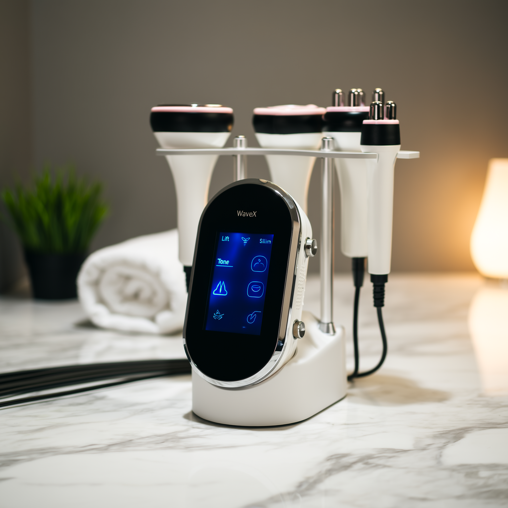WaveX™ 4 in 1 Facial Care, Slimming Ultrasonic, and Machine Skin Tightening Lifting Device