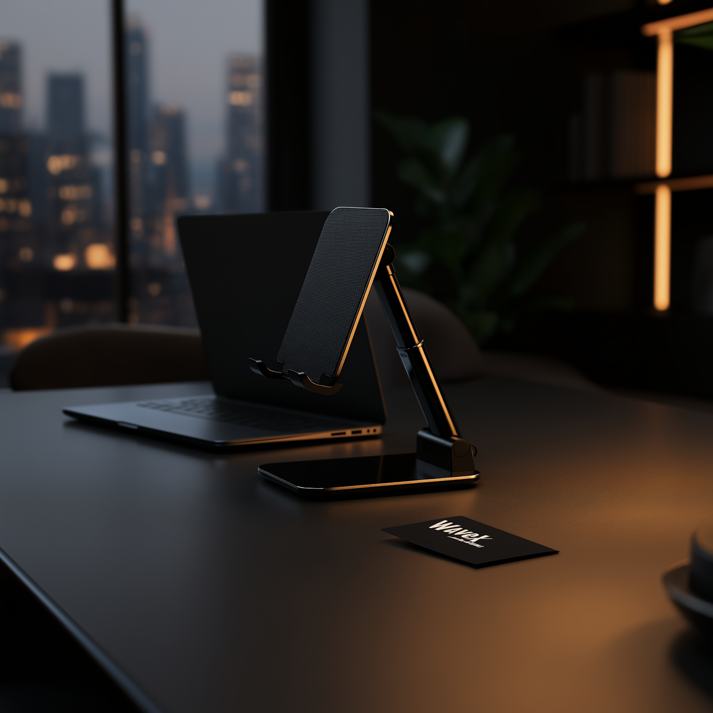 WaveX™  Stand For IPhone, IPad Adjustable Desktop Tablet Holder